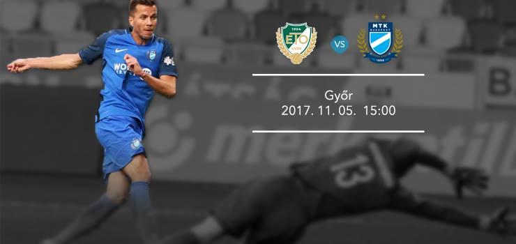 Infó a WKW ETO FC Győr elleni mérkőzéshez