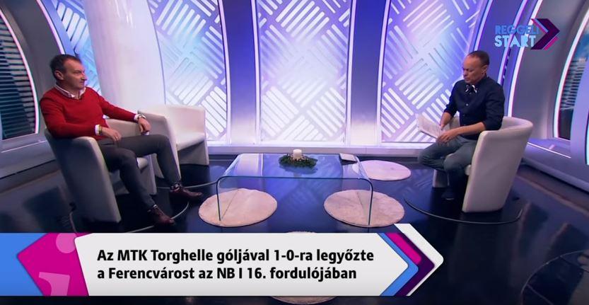 László Csaba vendégeskedett a Digi Sport reggeli műsorában