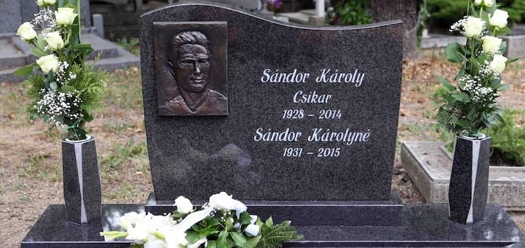 Sándor Károlyra emlékezünk: védett sírhely és koszorúzás
