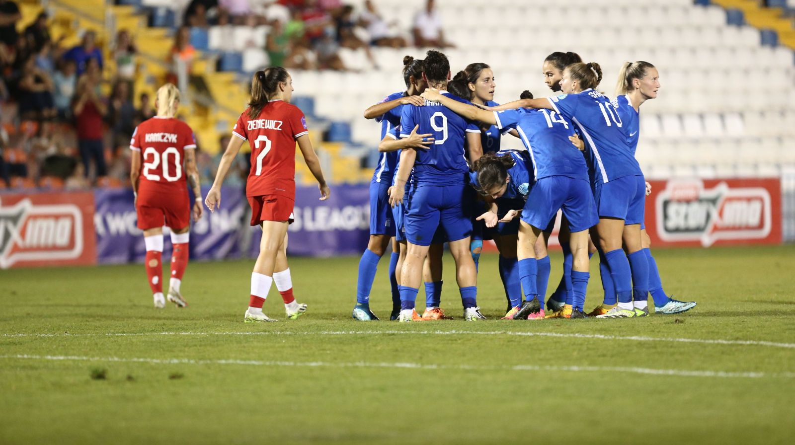 Görögország mindkét Nemzetek Ligája-meccsén pályára lépett Maria Palama