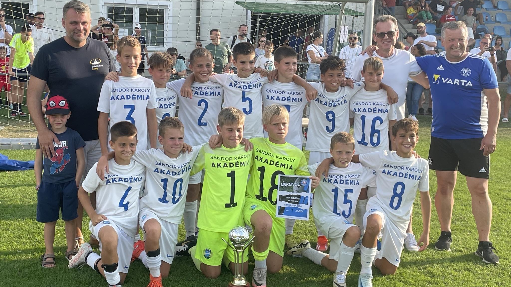 Varta Cup: Veretlenül lett aranyérmes U12-es együttesünk