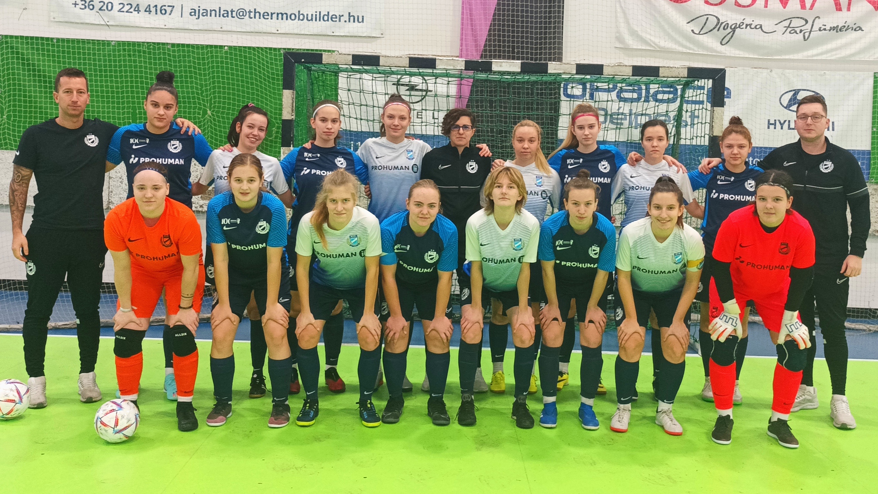 Csapataink kétszer is találkoztak egymással az U19-es Futsal7végén