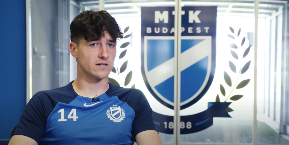 Horváth Artúr beszélt útjáról a Sándor Károly Labdarúgó Akadémiáról a felnőtt futballba (videó)