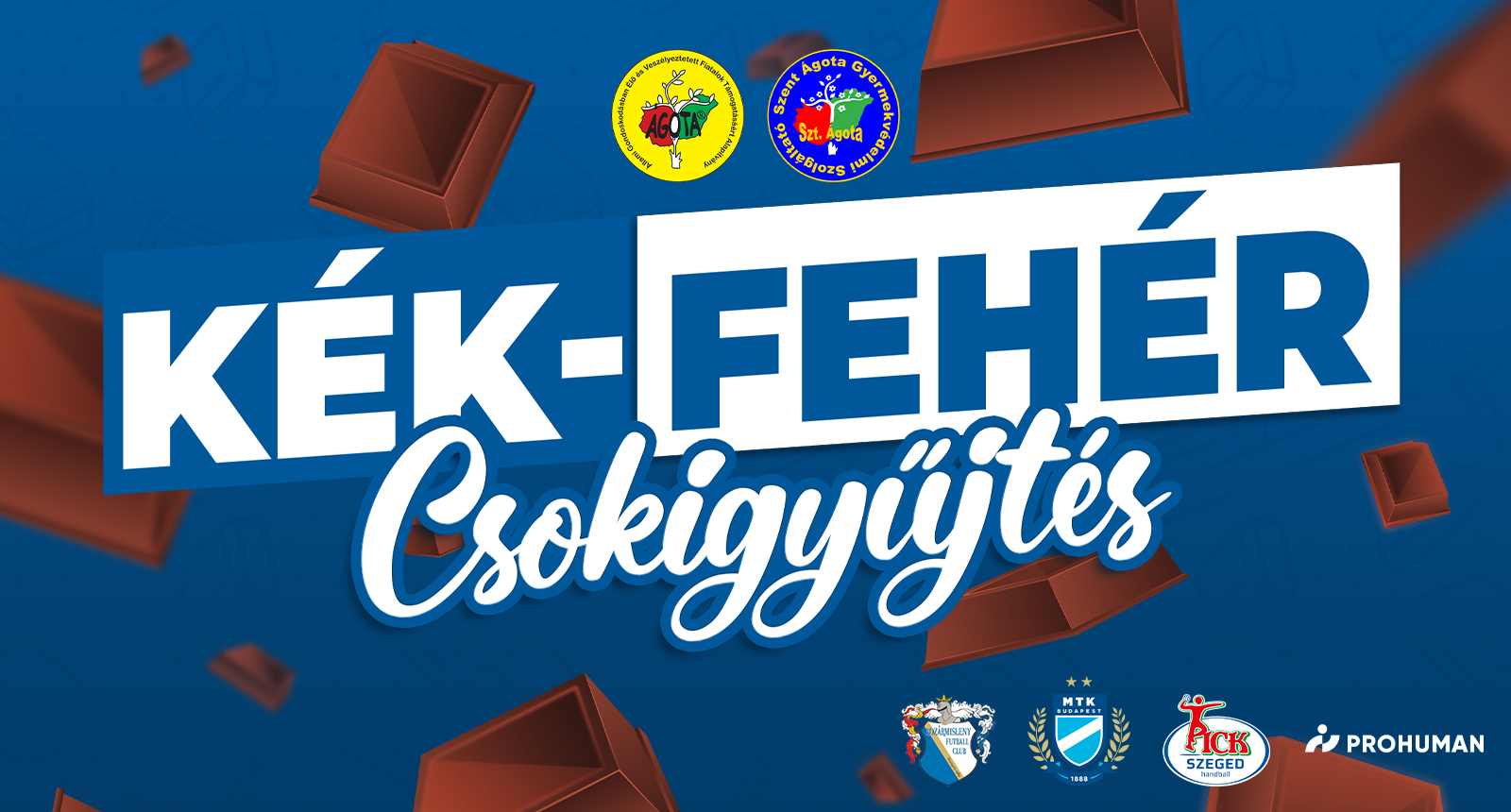 Idén is lesz kék-fehér csokigyűjtés!