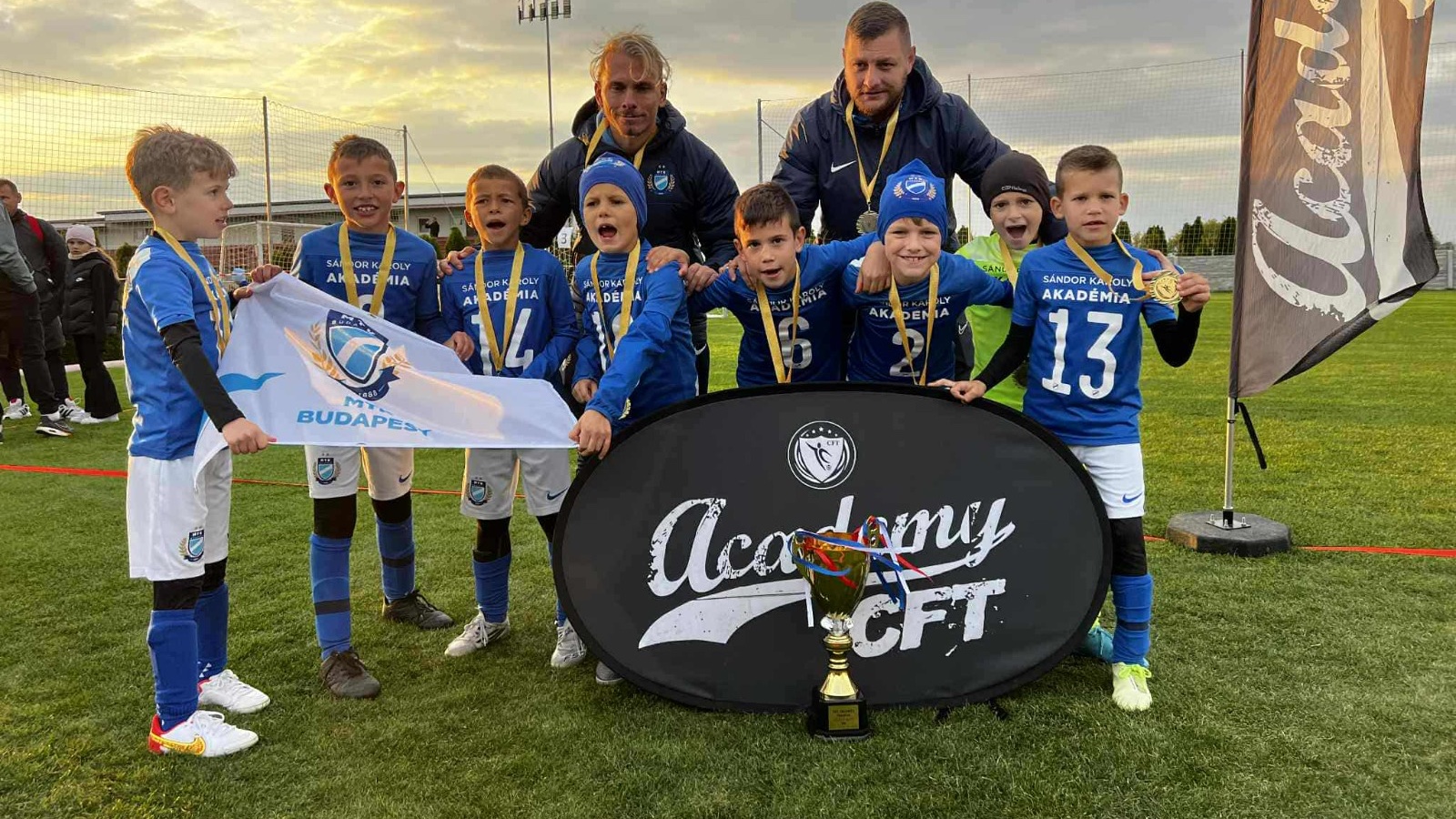 Veretlenül lett aranyérmes U8-as csapatunk Szlovákiában