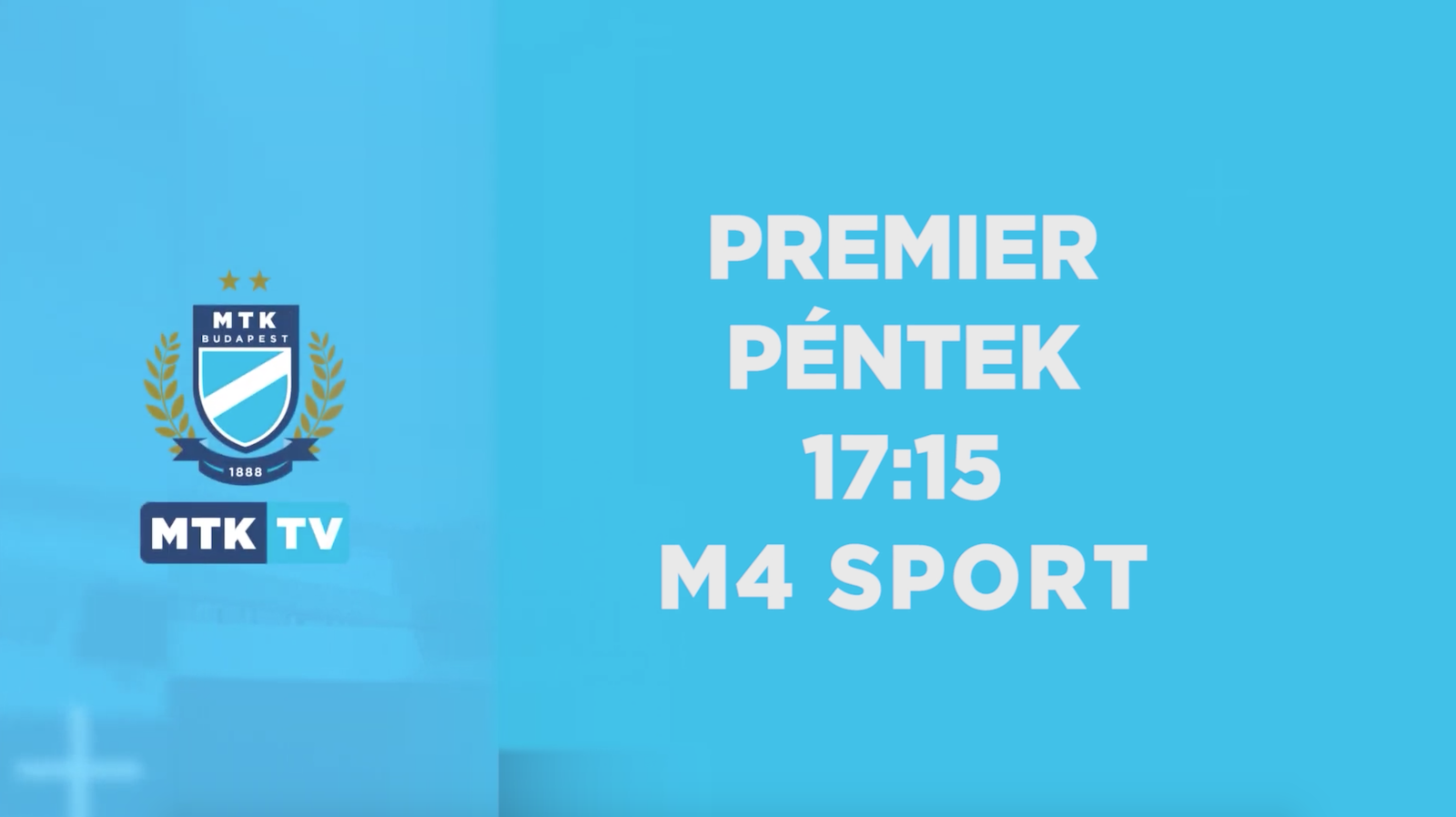Pénteken ismét jön az MTK TV az M4Sport - ajánló (videó)