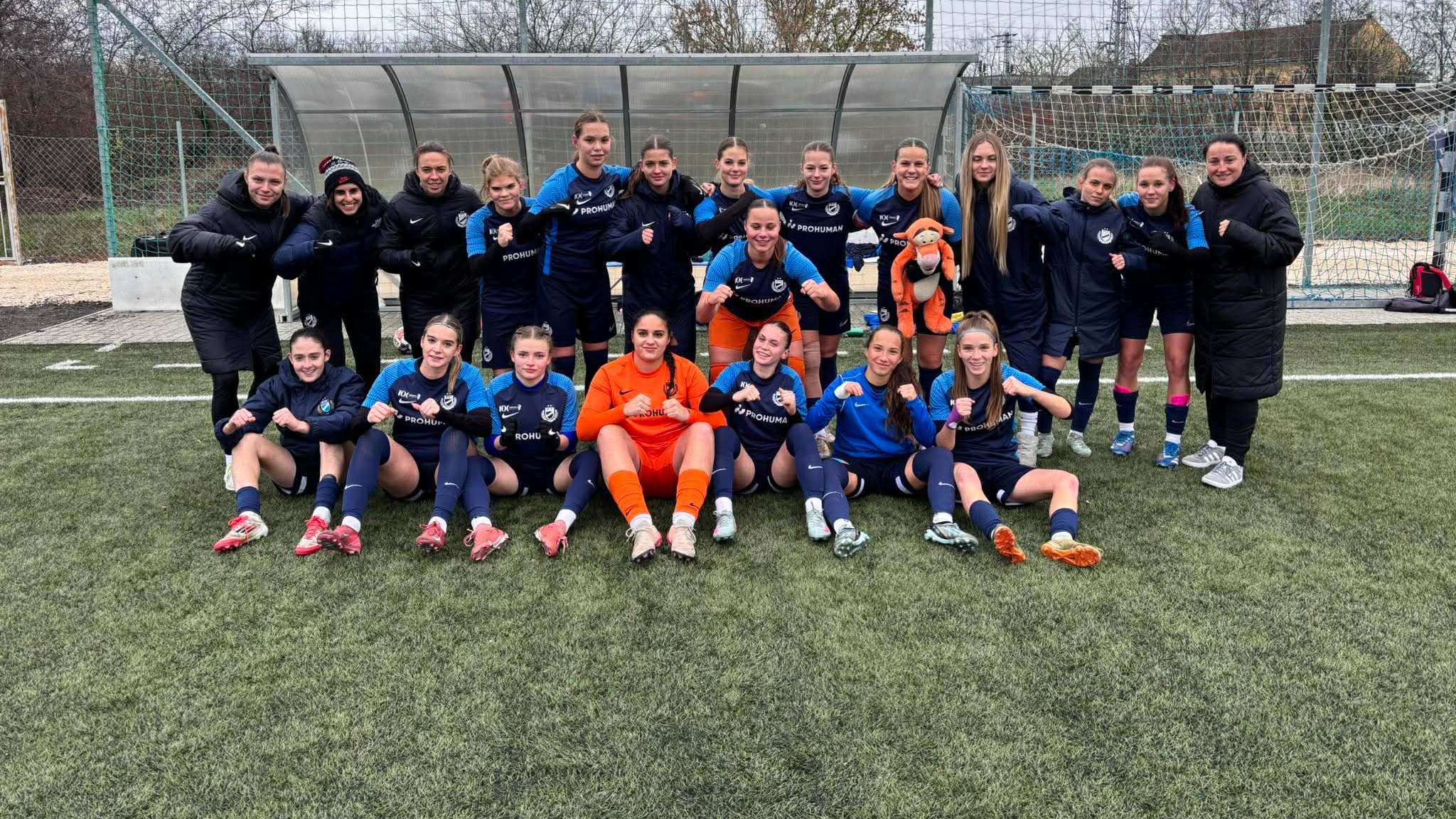 Győzelemmel zárta az őszt az U19