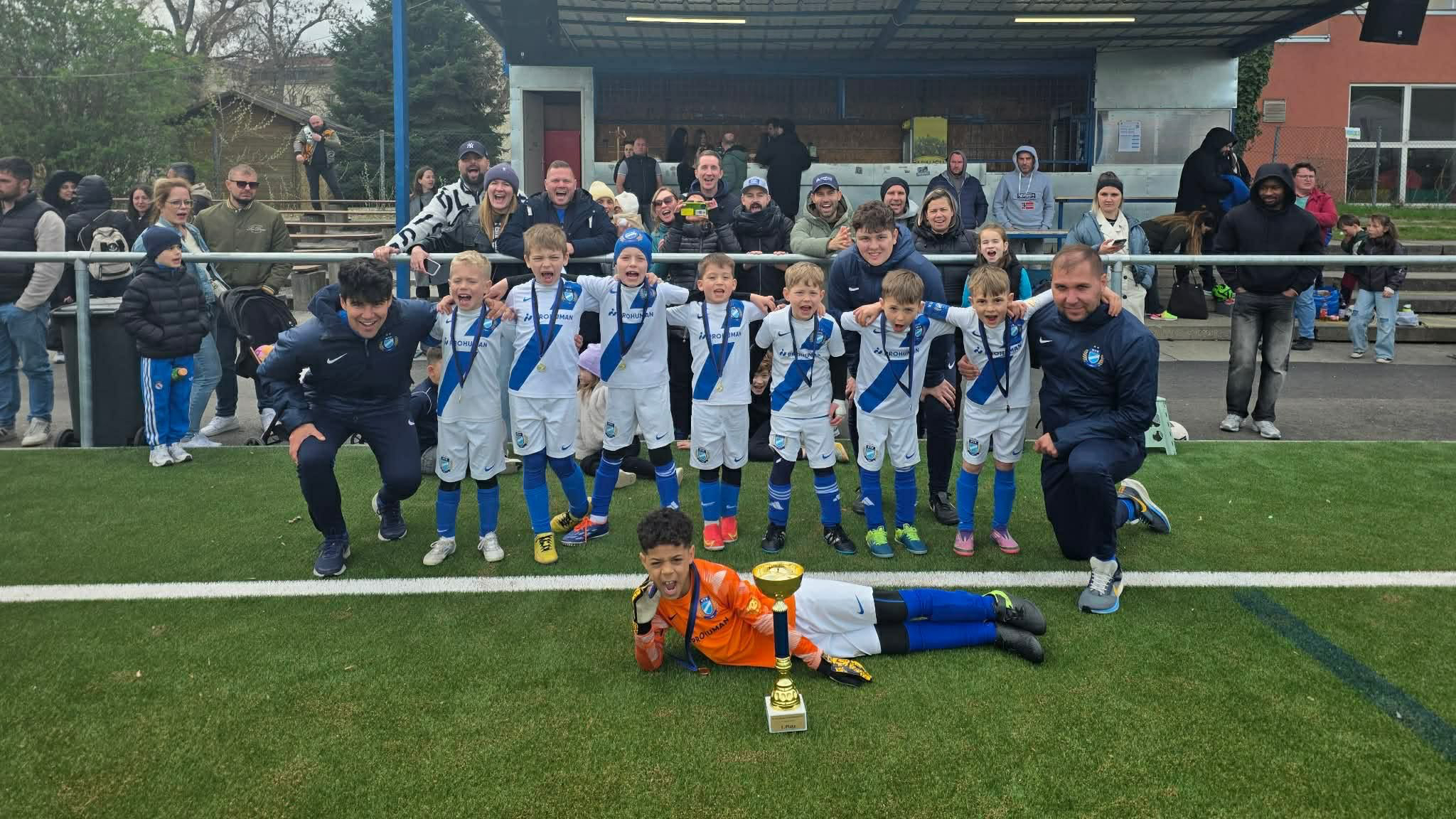 Nemzetközi tornát nyert Bécsben U7-es csapatunk