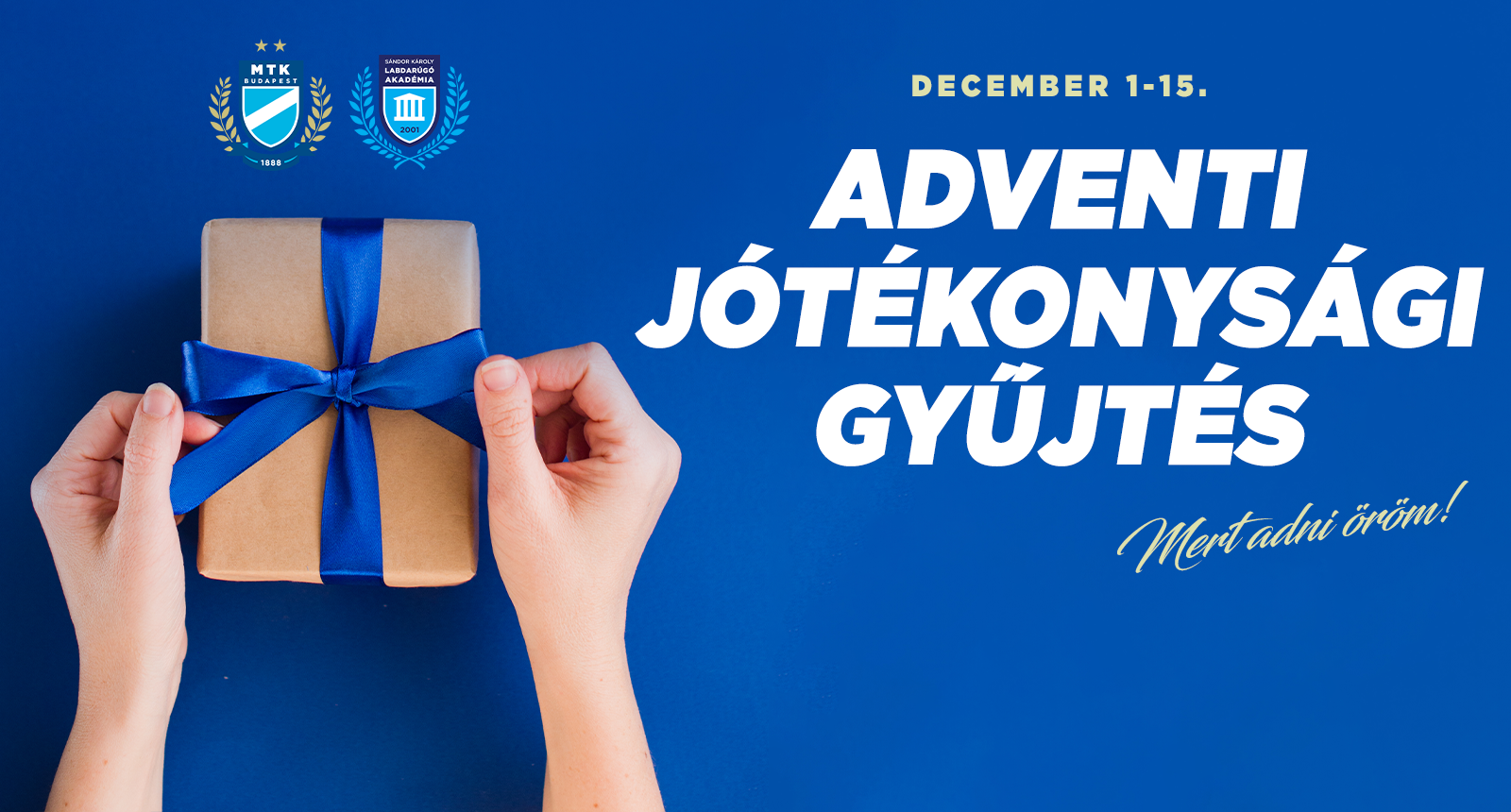 Elindult az idei Kék-Fehér Advent