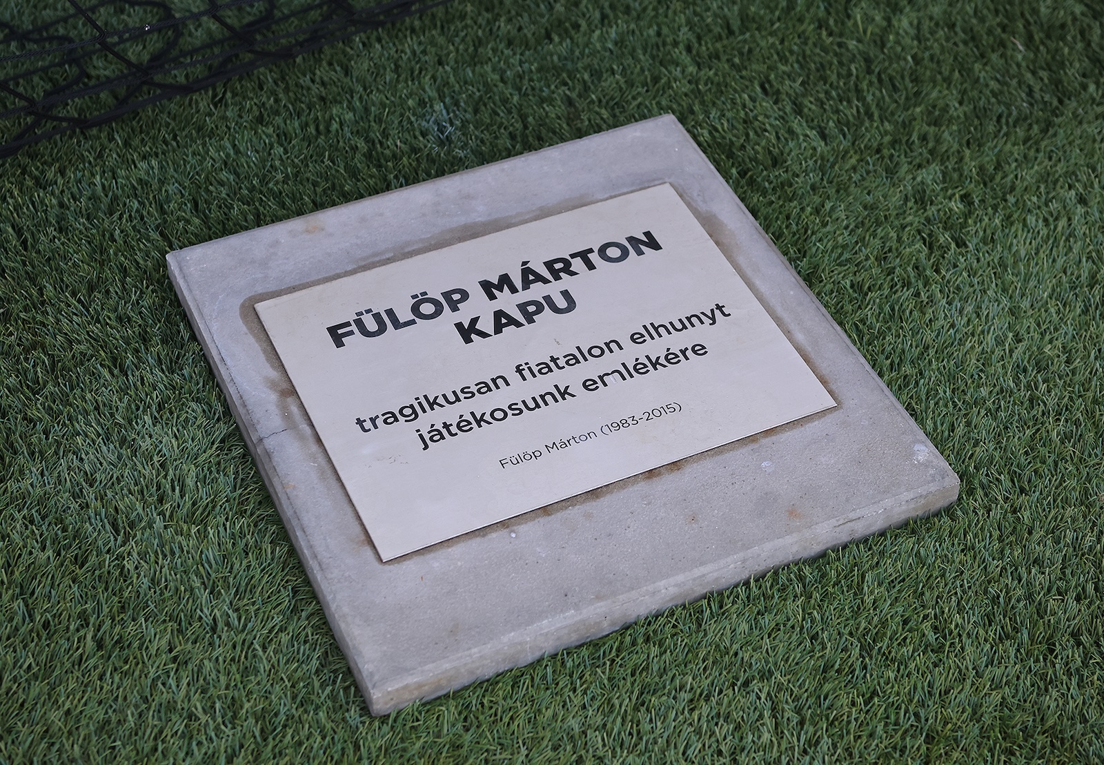 Ezen a napon született Fülöp Márton, a fiatalon elhunyt válogatott kapus