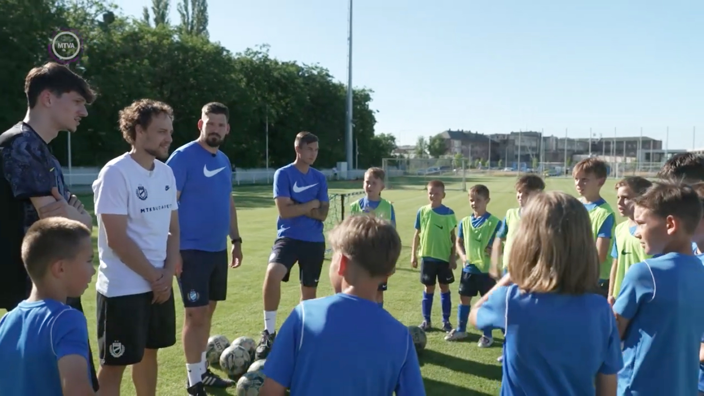 Bognár István a pre-akadémisták edzésén (Videó)