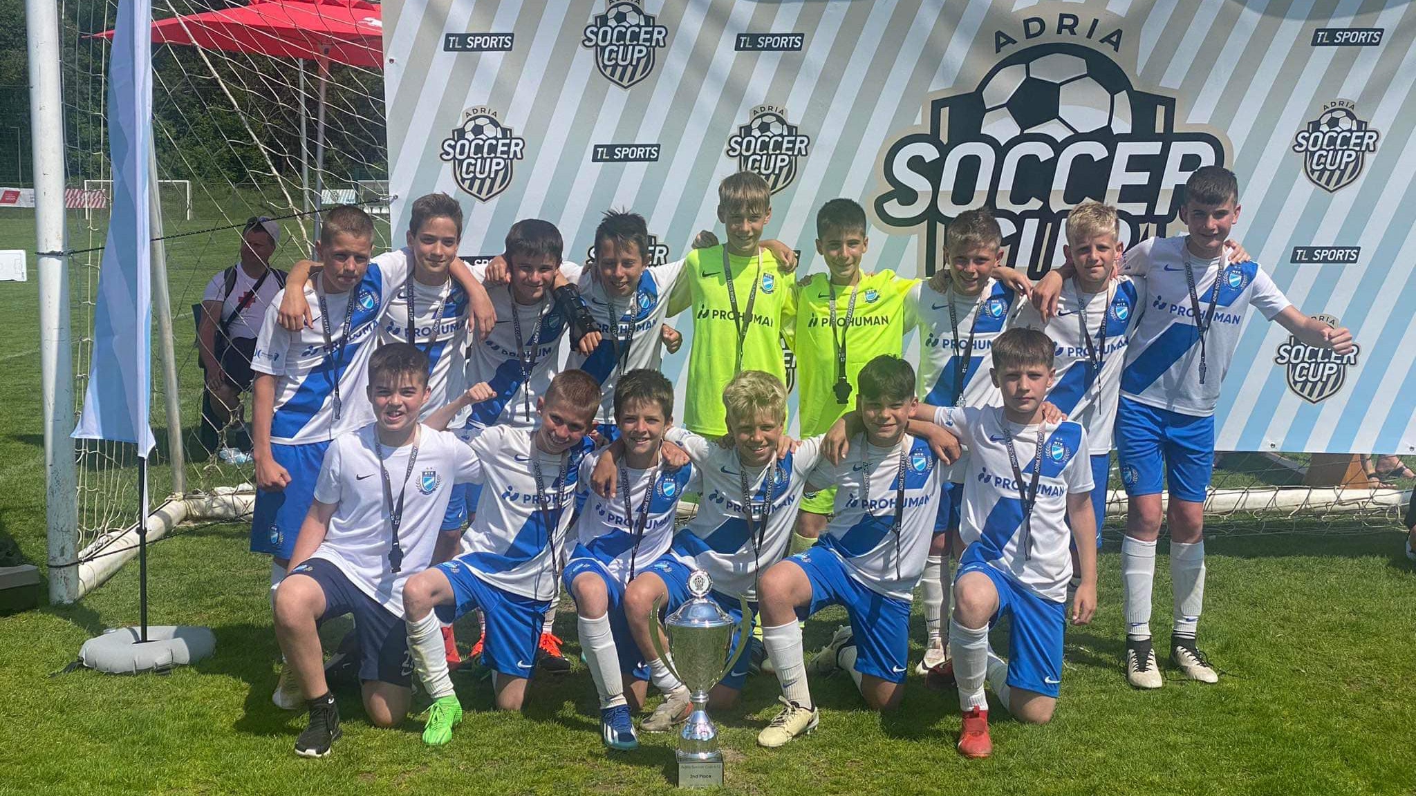 Ezüstérmes lett U12-es csapatunk az Adria Soccer Cupon