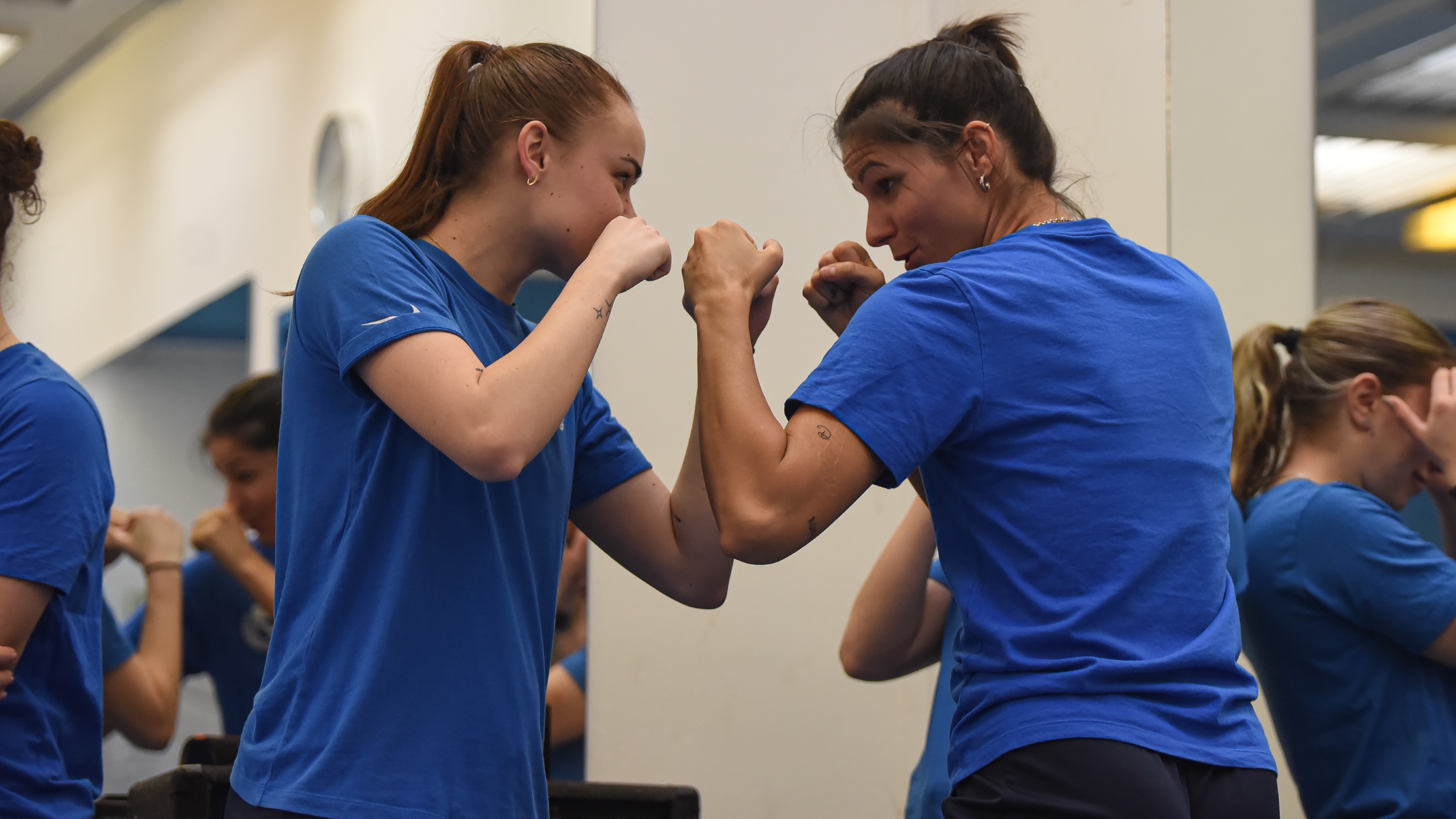 Képgaléria: Közös edzés az MTK ökölvívóival