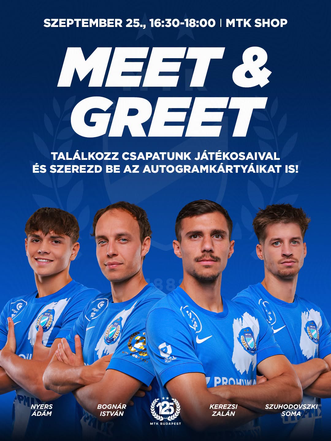 Idén is meet & greet az MTK Shopban!