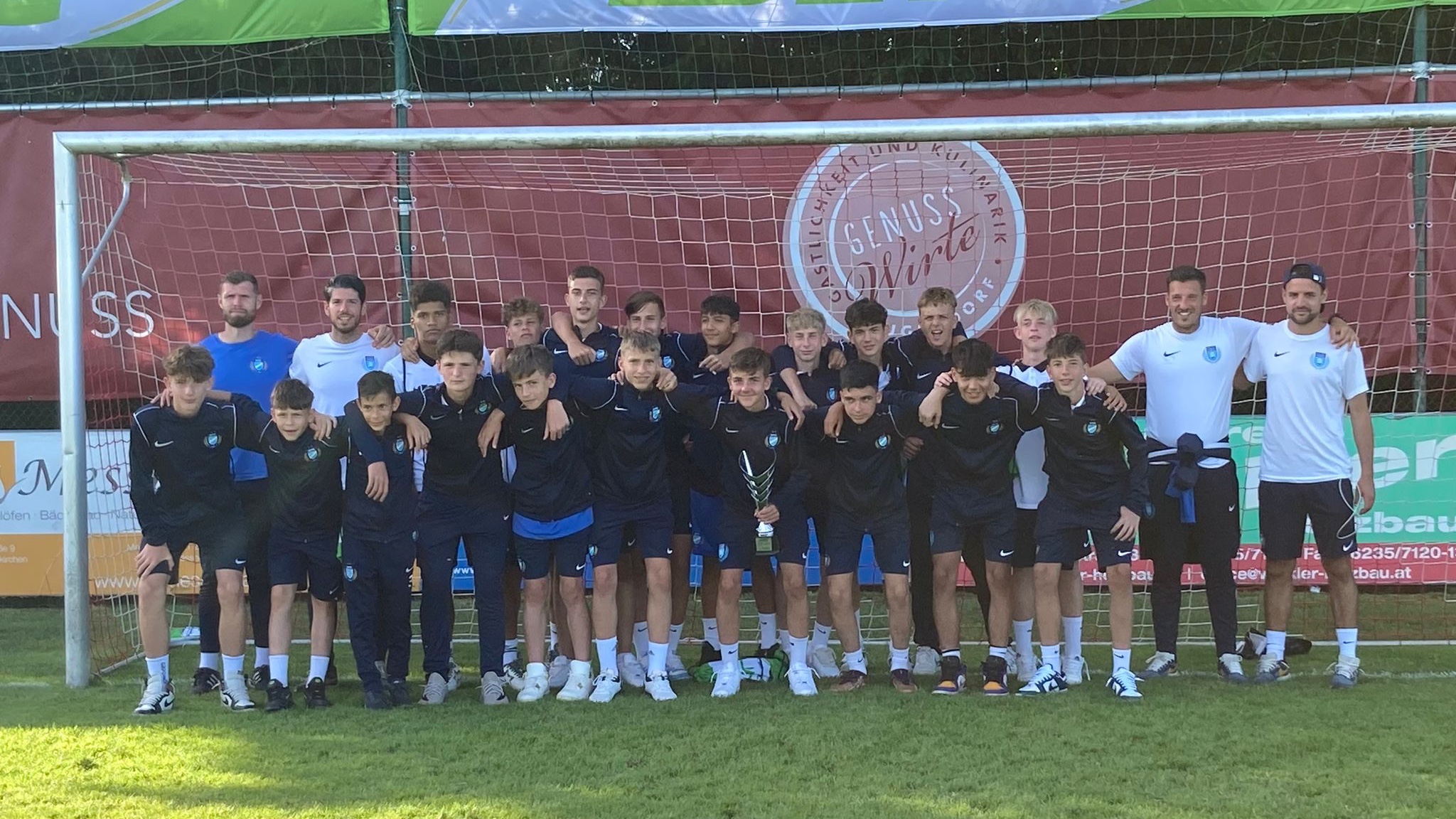 Európa vezető utánpótlás csapataival találkozott U14-es együttesünk