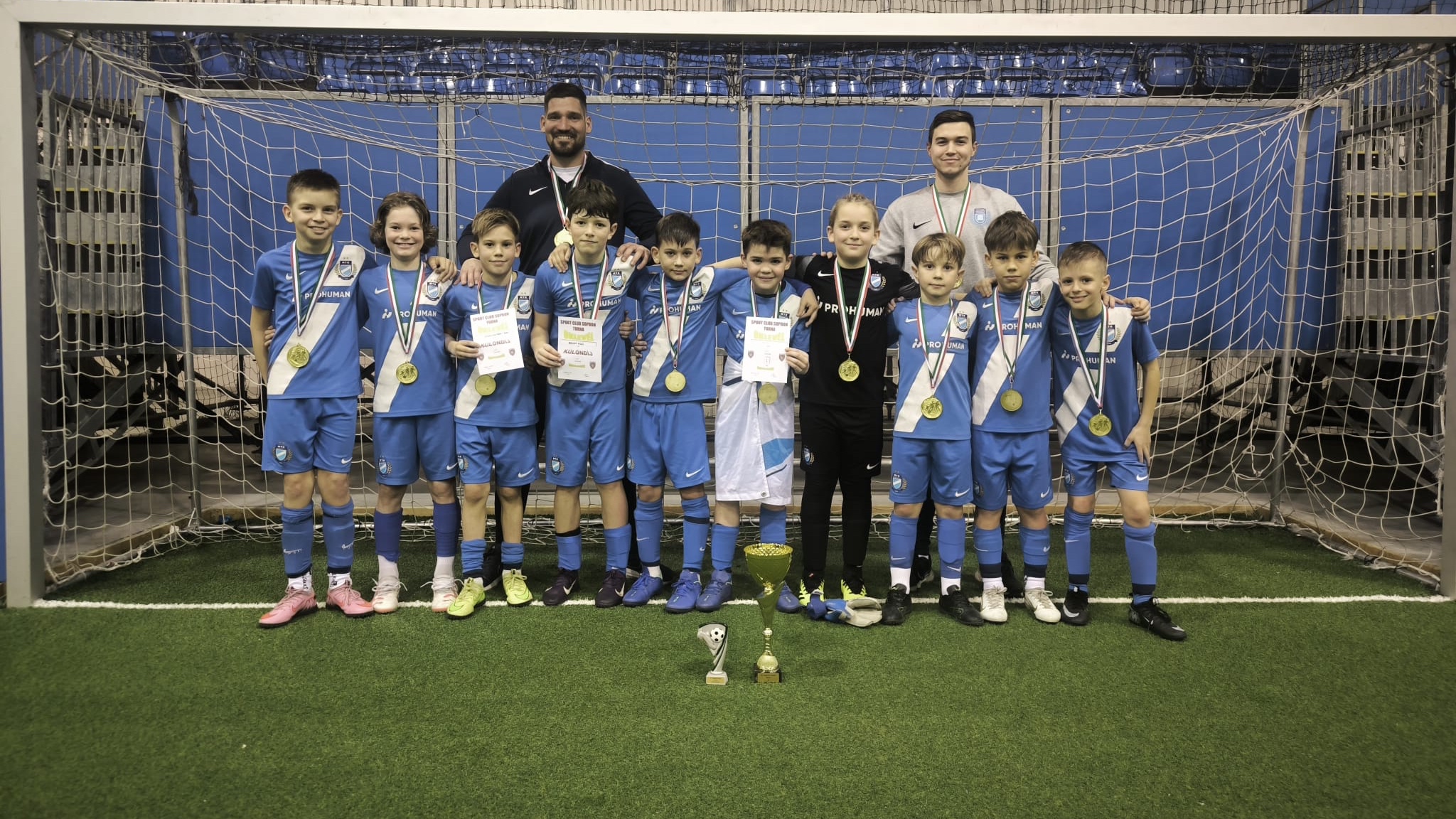 Veretlenül lett aranyérmes U10-es csapatunk Ausztriában