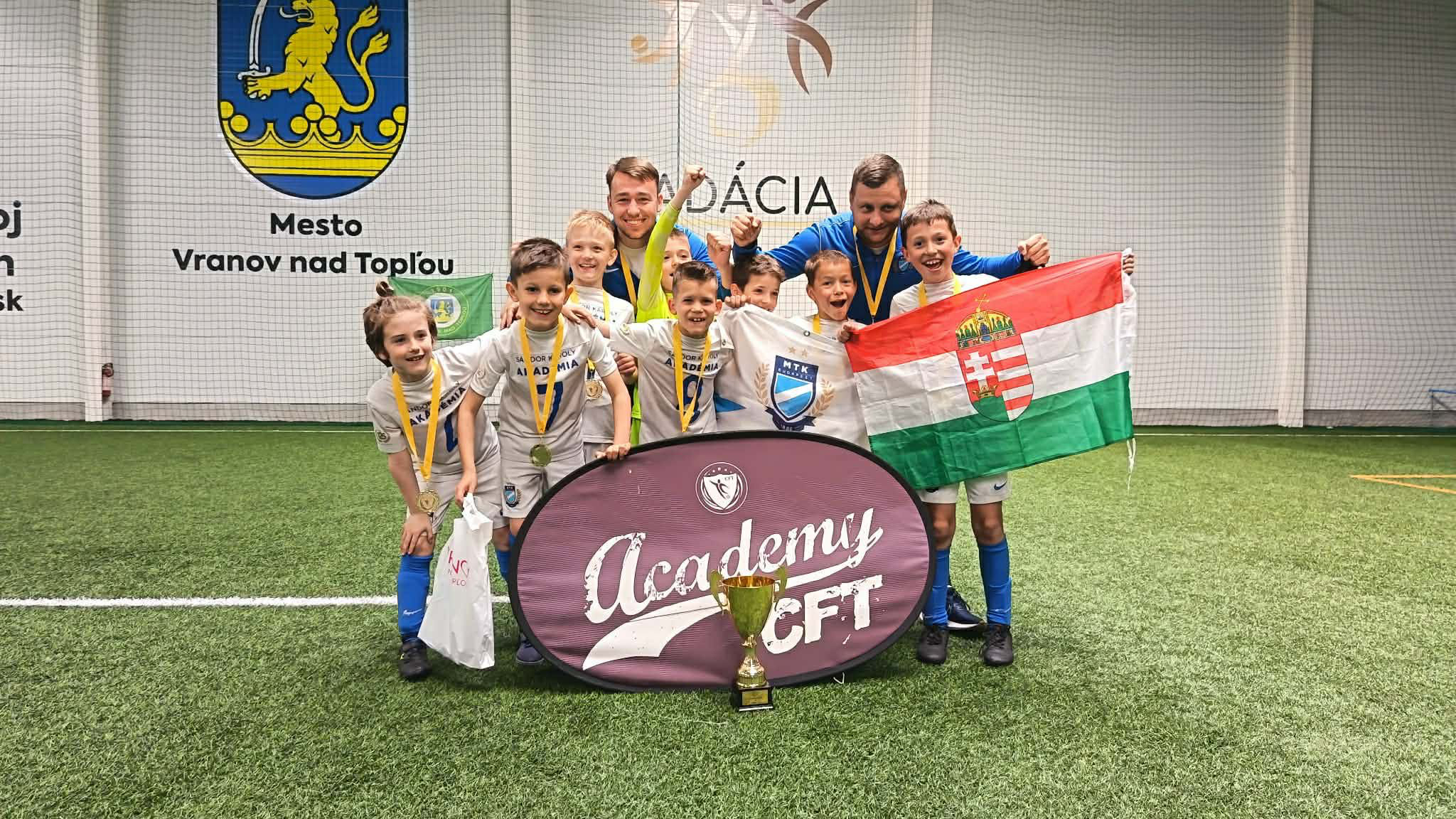 Aranyérmes lett Szlovákiában az U8 és az U10