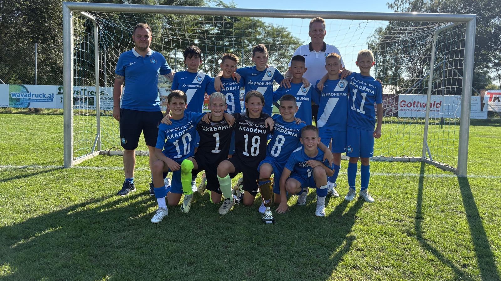 Aranyérmes lett szezonbeli első nemzetközi tornáján U11-es csapatunk
