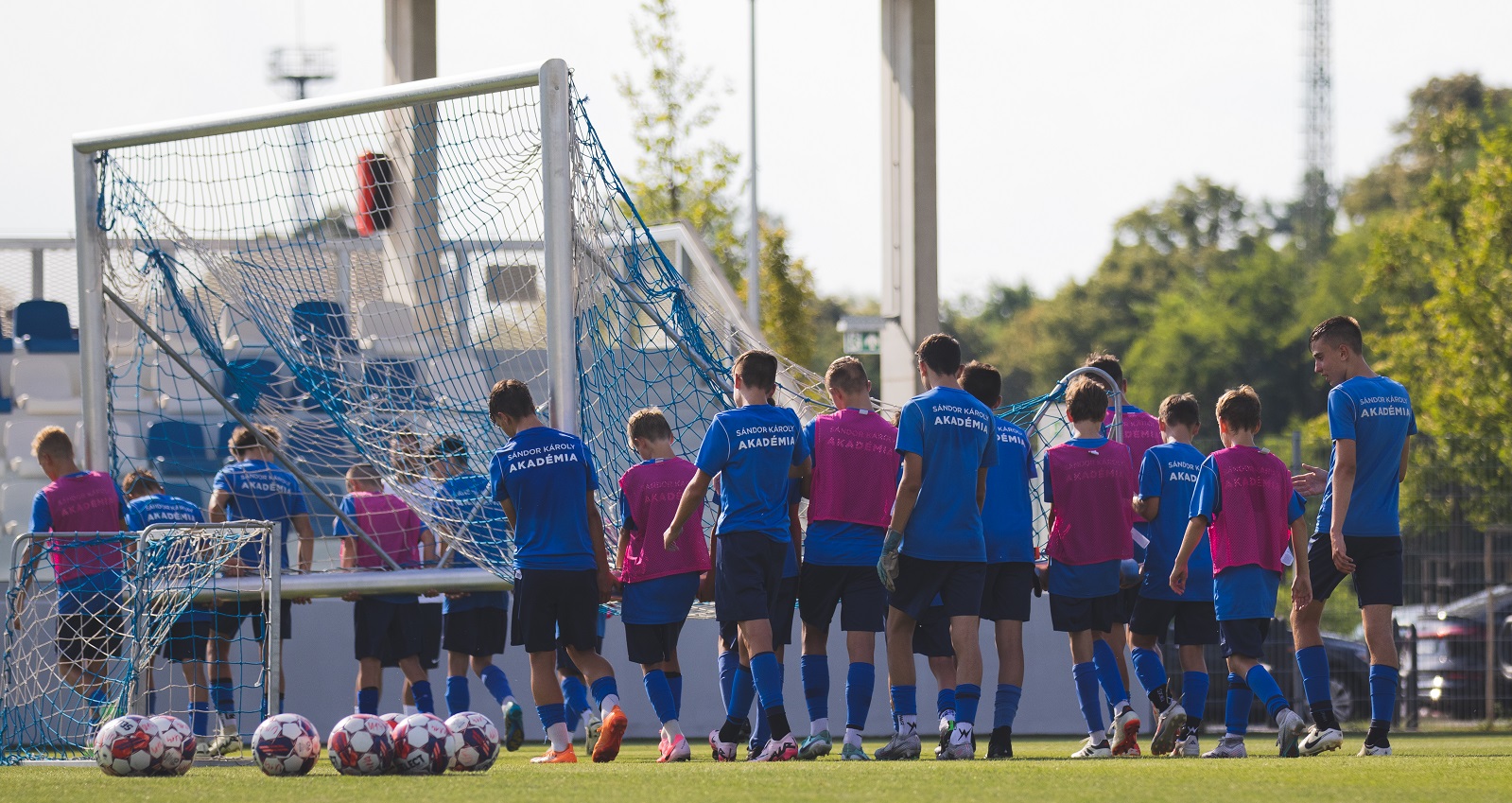 Edzésben az U14