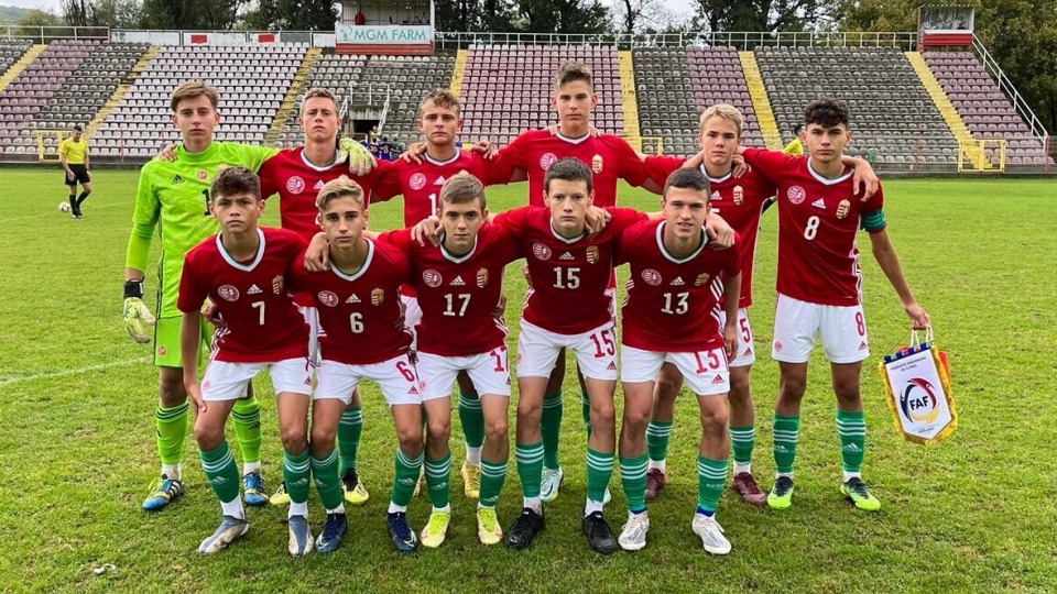Csóka Gergely és Zoltai Levente az U15-ös válogatott mindhárom mérkőzésén pályára léptek
