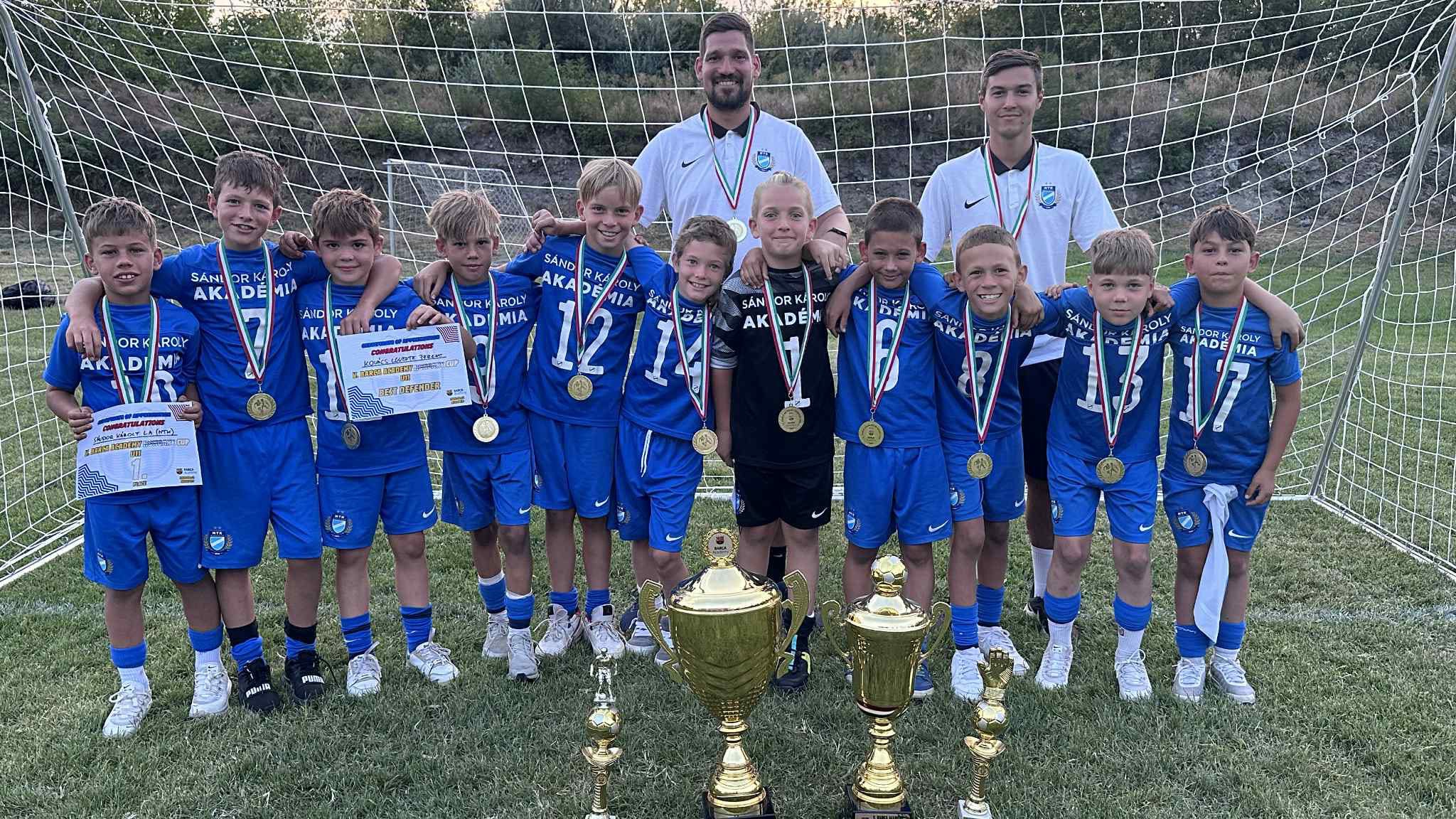 Barca Academy Hungary Cup: Egy évvel idősebbek között lett aranyérmes U10-es csapatunk