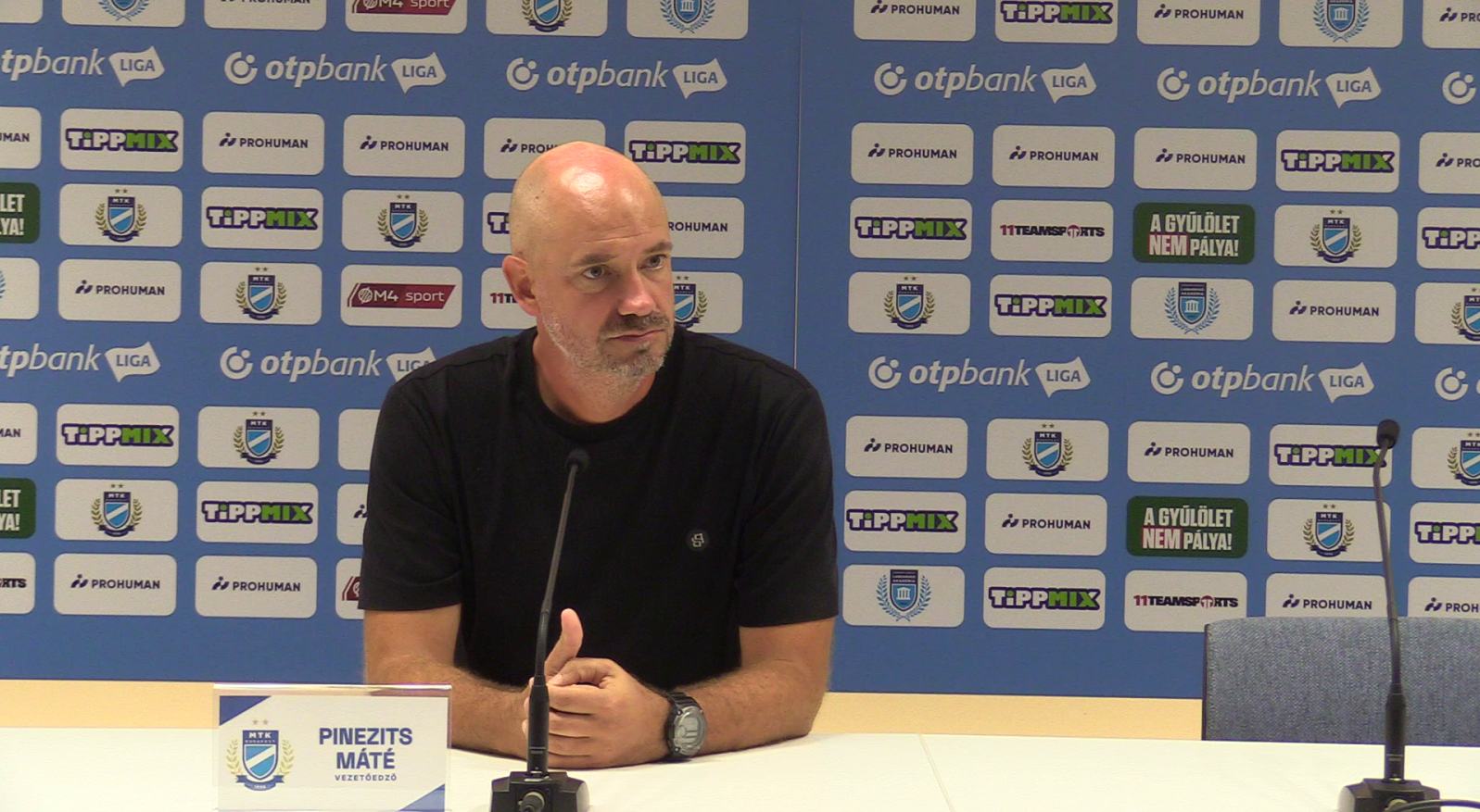Pinezits Máté: „Meg kell találnunk a módját, hogy behúzzuk ezeket a meccseket” (VIDEÓ)