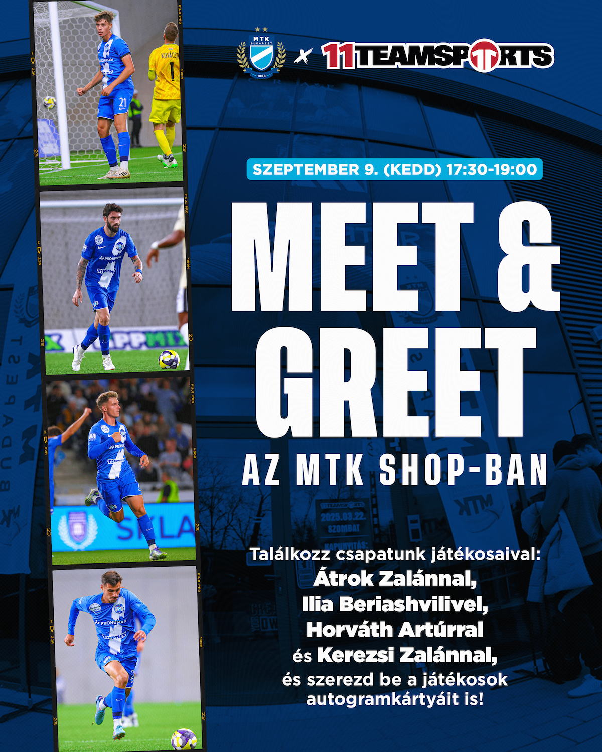 Újra meet & greet az MTK Shopban!