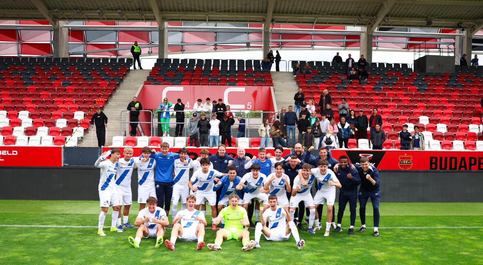 U19: fontos győzelem a Honvéd otthonában
