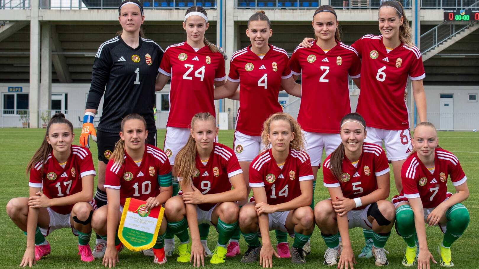 Murár Viktória az U19-es válogatott mindkét mérkőzésén pályára lépett