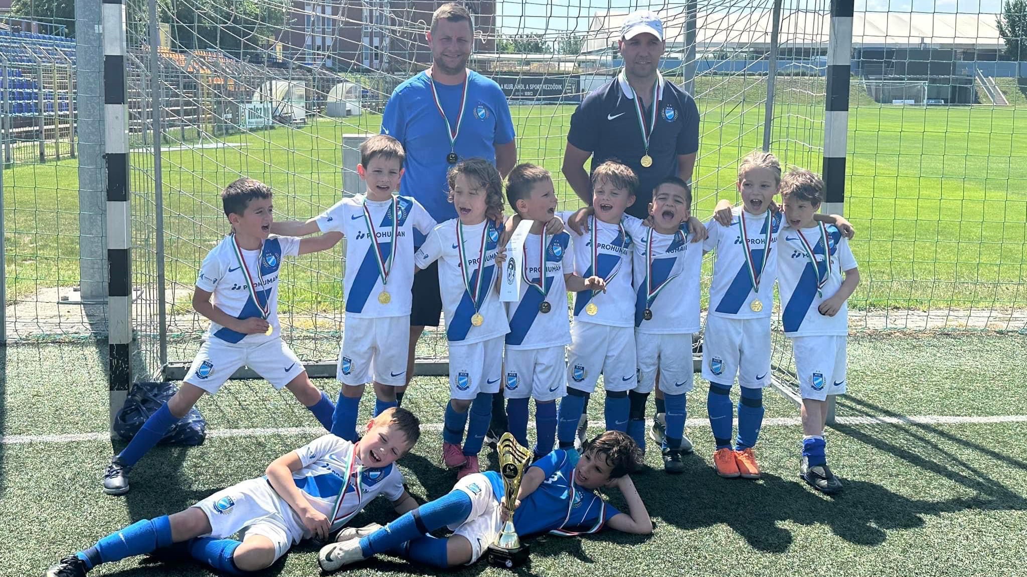 Dunamenti Liga: Aranyérmesként zárt az U7-es korosztály