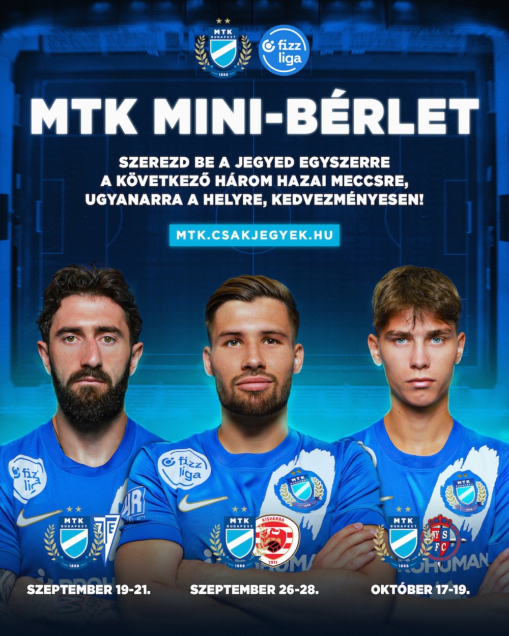 Jön a szezon újabb mini-bérlete!
