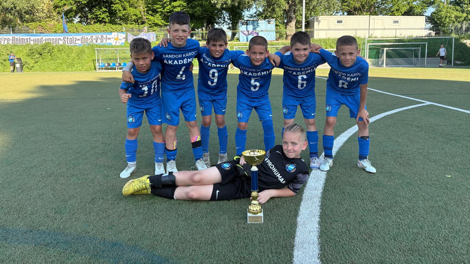 Bécsben lett aranyérmes U9-es csapatunk