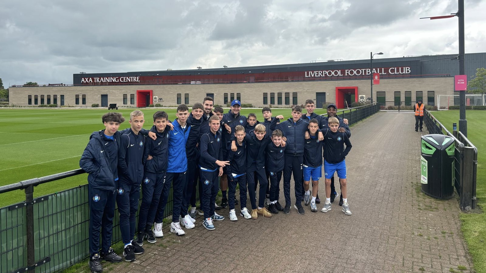 A Liverpool FC akadémiáján lépett pályára U13-es csapatunk