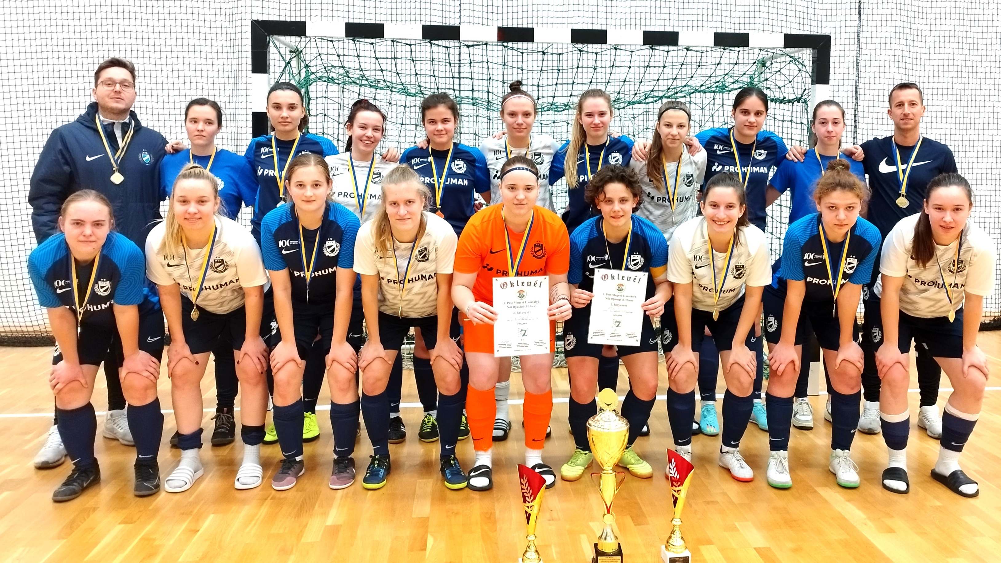 Csapataink végeztek az U19-es Futsal7vége első két helyén