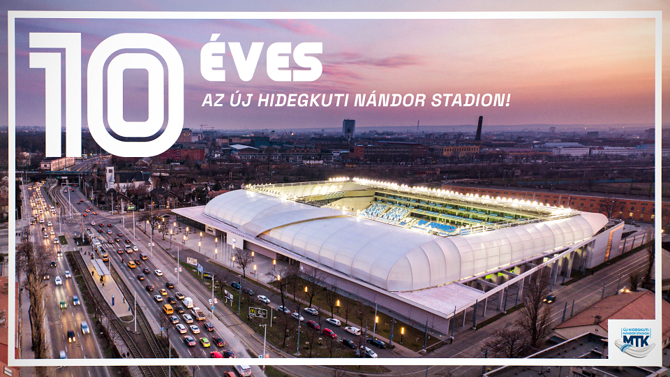 Tíz éve nyílt meg az Új Hidegkuti Nándor Stadion