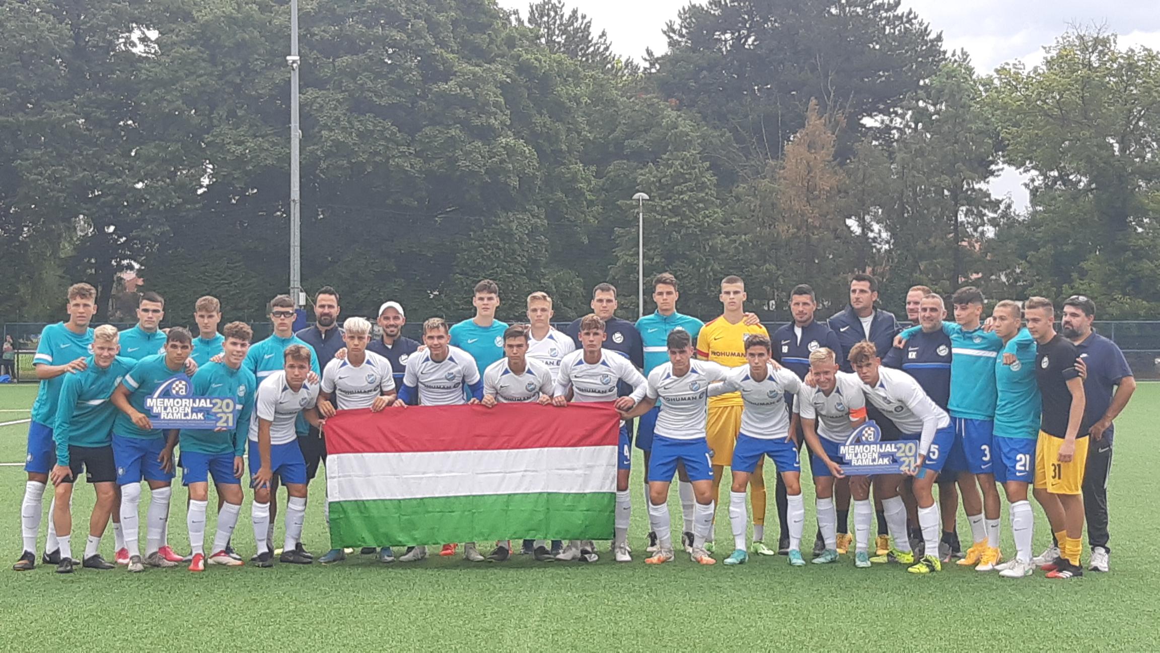 U19: Ötgólos mérkőzést játszottunk a Legia Varsó ellen Zágrábban