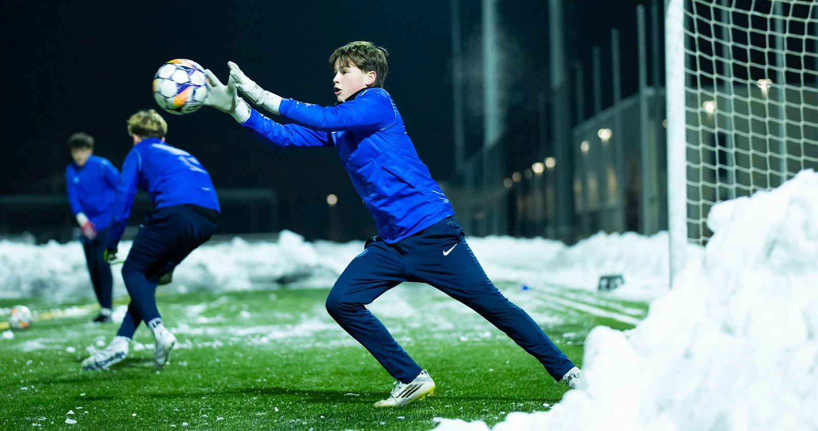 Képgaléria: az U14 is készül a szezonra