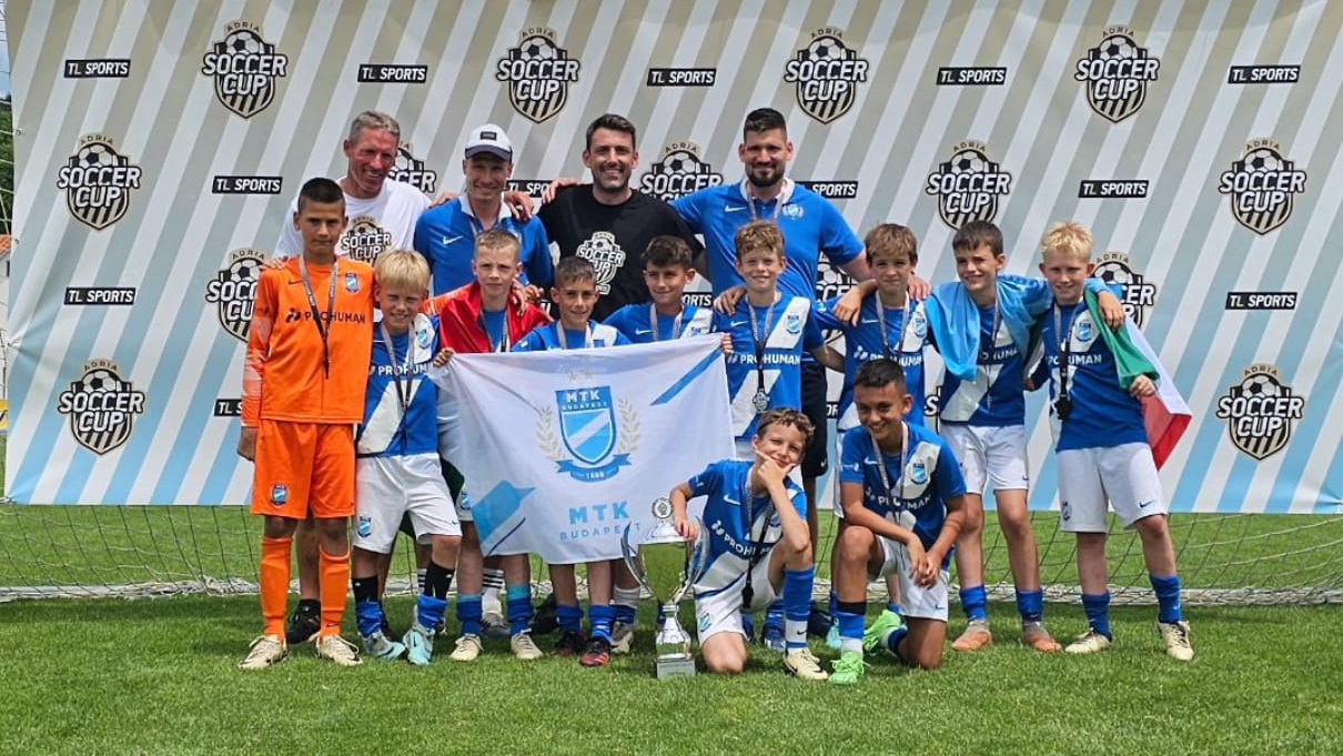 Ezüstérmes lett U10-es csapatunk Szlovéniában